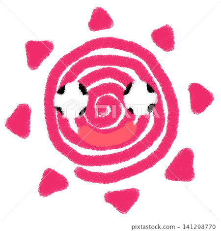 太陽的插圖素材 太陽的插圖素材 141298770