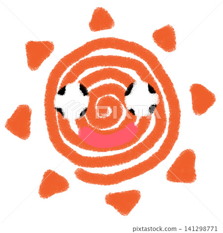太陽的插圖素材 太陽的插圖素材 141298771