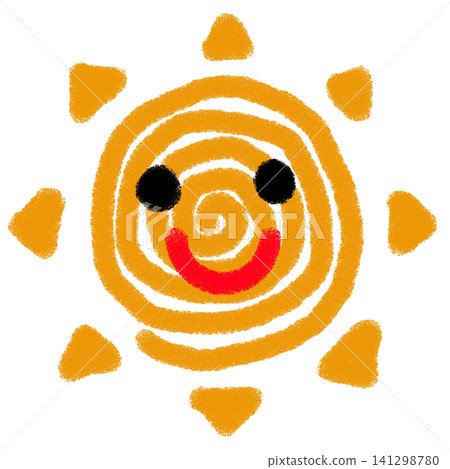 Illustration material of the sun Illustration material of the sun 141298780