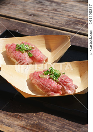 A5 Shinshu Beef Seared Nigiri A5 Shinshu Beef Seared Nigiri 141298857