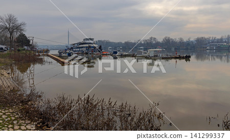 Morrning River Sava Belgrade 141299337