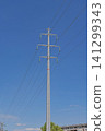 Transmission Pole High Voltage 141299343
