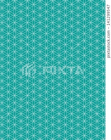 Blue-green Flower of Life background Blue-green Flower of Life background 141299547