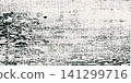 Distressed black and white grunge vector texture with rough cracked surface, grainy noise, dirty scratches and worn paint effect. Abstract monochrome background for overlay, print and vintage design. 141299716