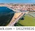 Aerial view of coast, Spain 141299816