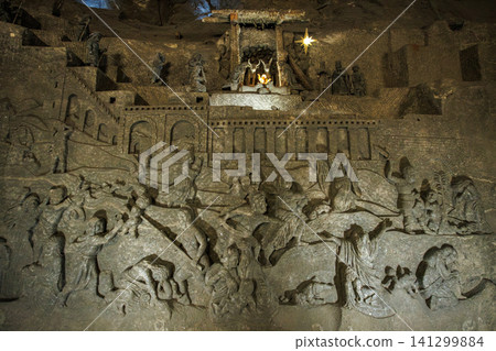 Wieliczka, Ma opolskie, Poland 19.06.2026: The Wieliczka Salt Mine, excavated from the 13th century Wieliczka, Ma opolskie, Poland 19.06.2026: The Wieliczka Salt Mine, excavated from the 13th century 141299884