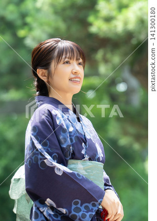 Japanese summer - Japanese women in yukata Japanese summer - Japanese women in yukata 141300180