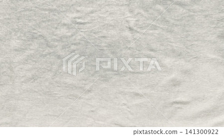 minimalist off white woven fabric texture shows fine organic linen threads in a serene flat lay composition 141300922