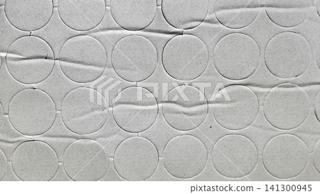 embossed circular texture pattern on crumpled white paper surface with tactile depth and minimalist geometric repetition for sustainable design backgrounds embossed circular texture pattern on crumpled white paper surface with tactile depth and minimalist geometric repetition for sustainable design backgrounds 141300945