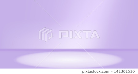 Light lilac gradient podium, violet product background in purple studio. 3d spring platform, simple spot light stage and abstract wall scene. Minimal modern table display for cosmetic room limbo Light lilac gradient podium, violet product background in purple studio. 3d spring platform, simple spot light stage and abstract wall scene. Minimal modern table display for cosmetic room limbo 141301530