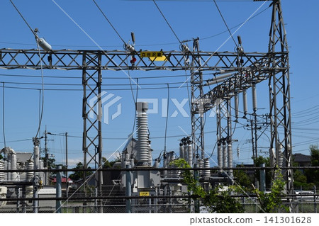 Outdoor substation equipment 141301628