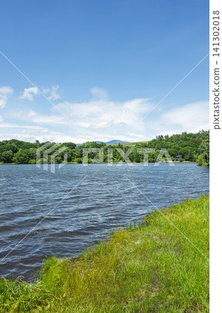 Lake Baraki in summer, Tsumagoi Village, Gunma Prefecture Lake Baraki in summer, Tsumagoi Village, Gunma Prefecture 141302018