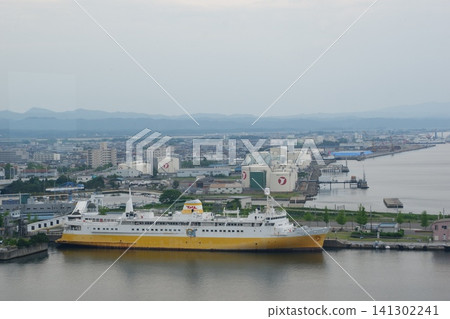 The Hakkoda Maru, a ferry from the Aichi Prefecture, as seen from ASPAM. The Hakkoda Maru, a ferry from the Aichi Prefecture, as seen from ASPAM. 141302241