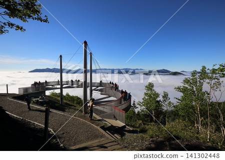 Sea of clouds at Tomamu, Shimukappu, Hokkaido 141302448