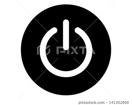 電源按鈕圖示（開關符號） 141302600