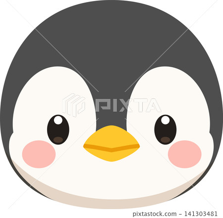 Cute penguin icon Cute penguin icon 141303481