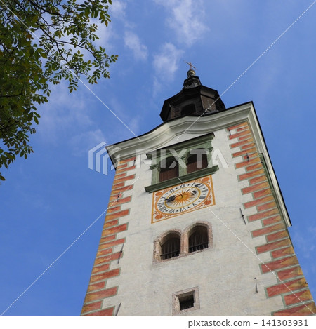Slovenia Bled Lake Assumption Church Slovenia Bled Lake Assumption Church 141303931