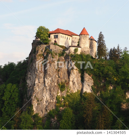 Slovenia, Lake Bled, Bled Castle Slovenia, Lake Bled, Bled Castle 141304505
