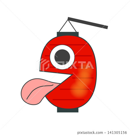 An illustration of a lantern ghost sticking out its tongue. An illustration of a lantern ghost sticking out its tongue. 141305156