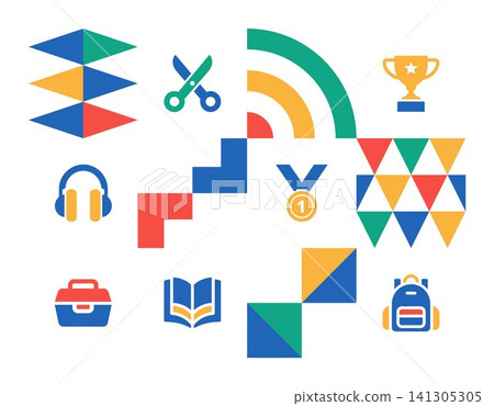 back to school supplies poster background back to school supplies poster background 141305305