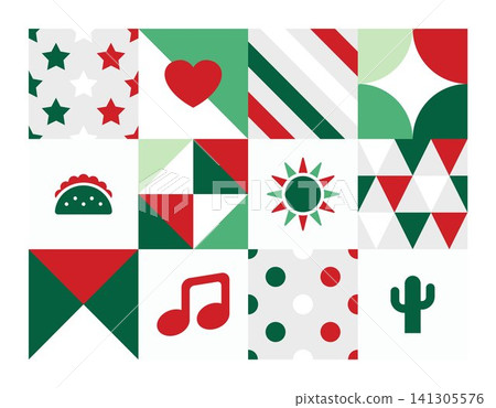 Mexico Independence Day family geometric Mexico Independence Day family geometric 141305576