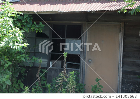 Abandoned house, midsummer scene 141305668