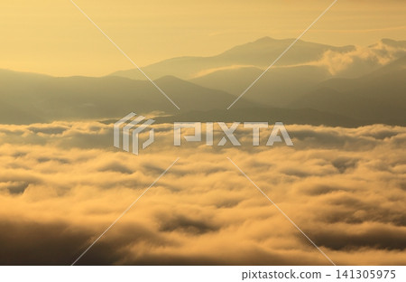 岩手縣遠野市黎明風景 岩手縣遠野市黎明風景 141305975