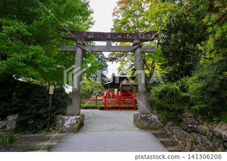 立石寺院內的鳥居 立石寺院內的鳥居 141306208