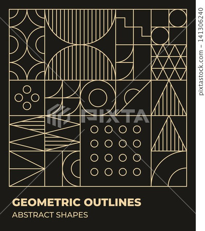 Geometric Lines Abstract Shapes Dark Geometric Lines Abstract Shapes Dark 141306240