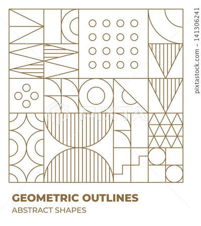Geometric Lines Abstract Shapes Light Geometric Lines Abstract Shapes Light 141306241