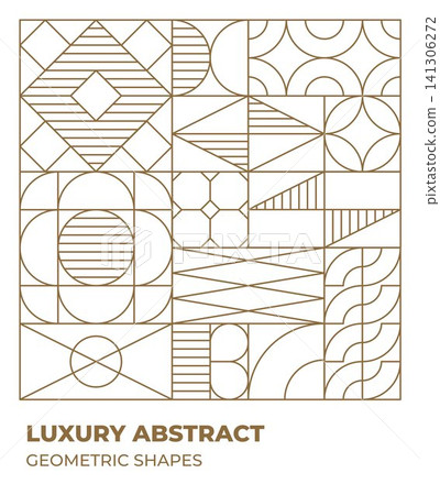 Abstract Art Deco Elegant Nouveau Abstract Art Deco Elegant Nouveau 141306272