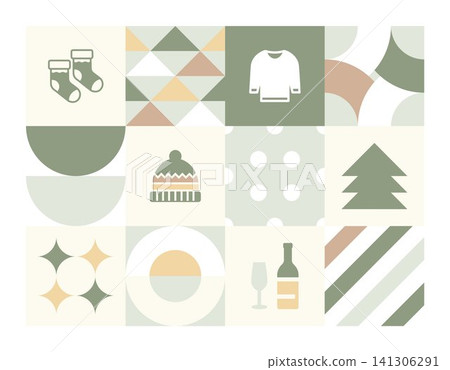 Holiday Season Background Geometric Holiday Season Background Geometric 141306291