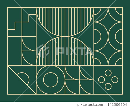 Christmas Jolly Holiday minimal art deco Christmas Jolly Holiday minimal art deco 141306304