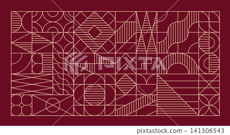 Vintage Outline Happy holiday Background 141306543