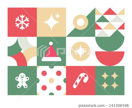 Minimalist Geometric Elegant Vintage Background Minimalist Geometric Elegant Vintage Background 141306596