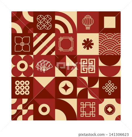 Elegant Minimal Chinese New Year Elegant Minimal Chinese New Year 141306623