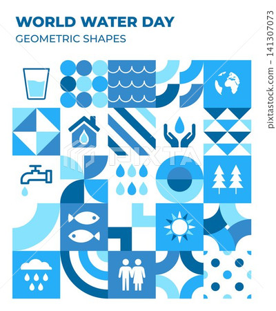 World Water Day Vector Design World Water Day Vector Design 141307073
