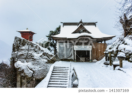 山形:冬日的立石寺-創始人殿和藏經閣 山形:冬日的立石寺-創始人殿和藏經閣 141307169