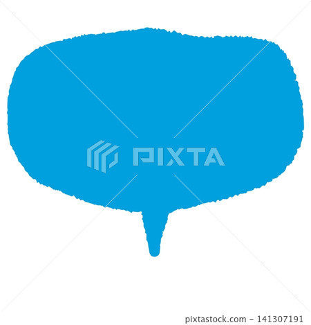 Speech bubble series with textured outlines Speech bubble series with textured outlines 141307191