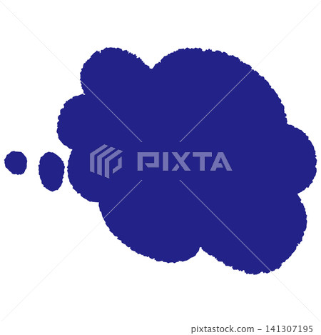 Speech bubble series with textured outlines Speech bubble series with textured outlines 141307195
