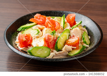 高蛋白!雞胸肉豆腐沙拉 高蛋白!雞胸肉豆腐沙拉 141308032