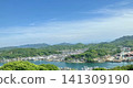 初夏時節，從千光寺公園眺望尾道水道、向島市景和造船廠。 141309190