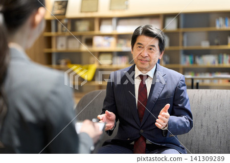 受訪的企業主管 141309289
