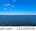 A photo of Tokyo Bay taken from a ferry. 141309434