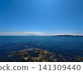 A photo of the coast on Sarushima Island. 141309440
