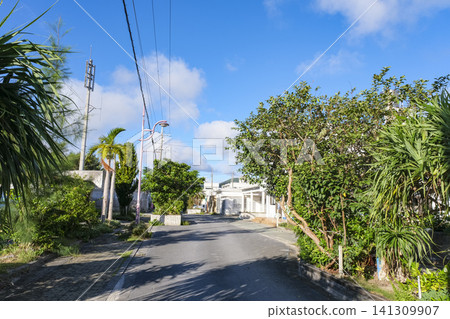 A beach street along Eef Beach lined with restaurants and guesthouses. A beach street along Eef Beach lined with restaurants and guesthouses. 141309907