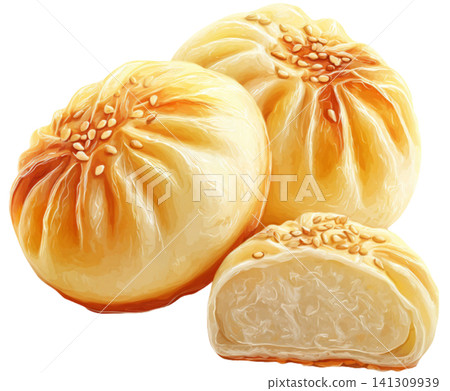 stuffed steamed bun stuffed steamed bun 141309939