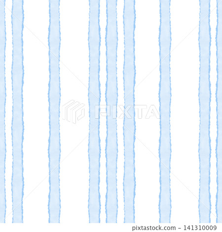 Watercolor seamless stripe pattern in soft blue tones. Hand painted illustration for fabric, wallpaper, quilting, sewing, kitchen textiles, table linen and coastal decor. Watercolor seamless stripe pattern in soft blue tones. Hand painted illustration for fabric, wallpaper, quilting, sewing, kitchen textiles, table linen and coastal decor. 141310009