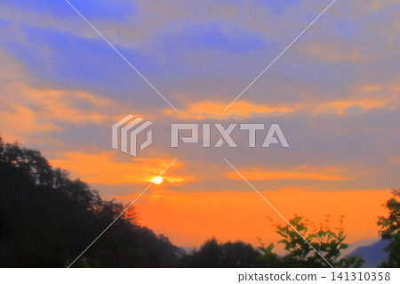 [Reiwa Forest] Sunrise at Nosegawa Village, Wakayama Prefecture 6 141310358