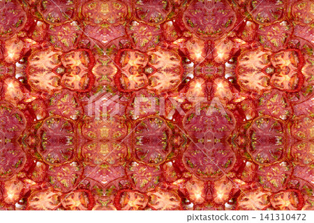 Sun-dried (dried) tomatoes closeup Sun-dried (dried) tomatoes closeup 141310472